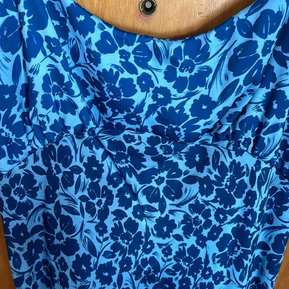 Skatie Vibrant Blue Floral Mini Dress - Picture 3 of 11